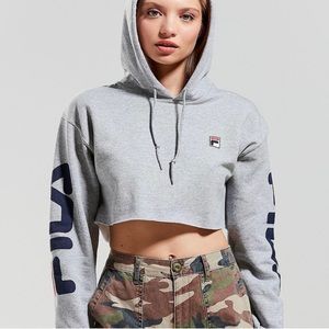 ❌SOLD❌ Fila Cropped Hoodie